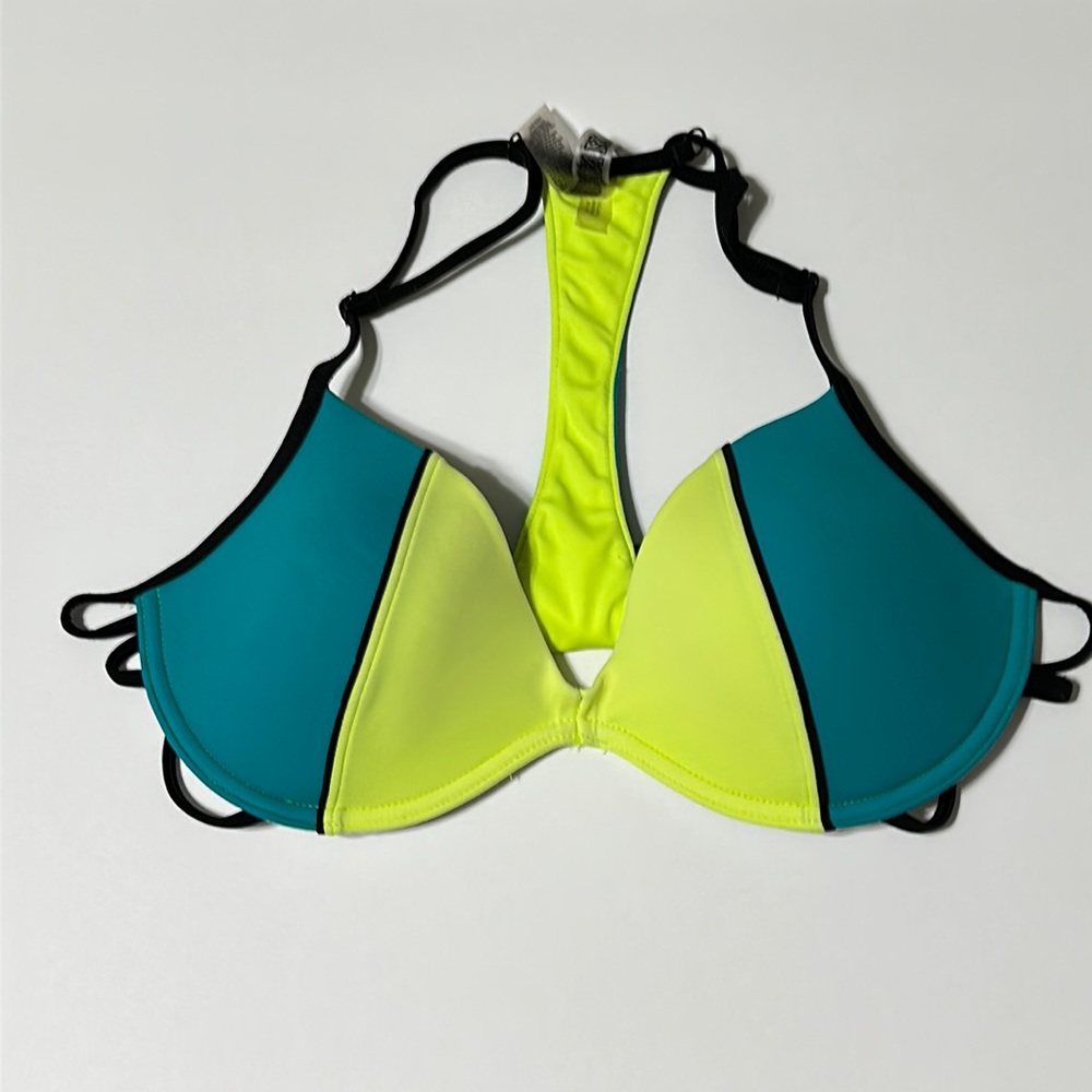 VS Pink two toned Bikini Top Size S